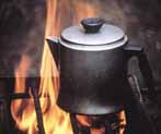 If you have a campfire boiling
	   can be an easy way to be sure
	     your water is safe to drink.