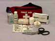 Light weight backpacking first aid kit